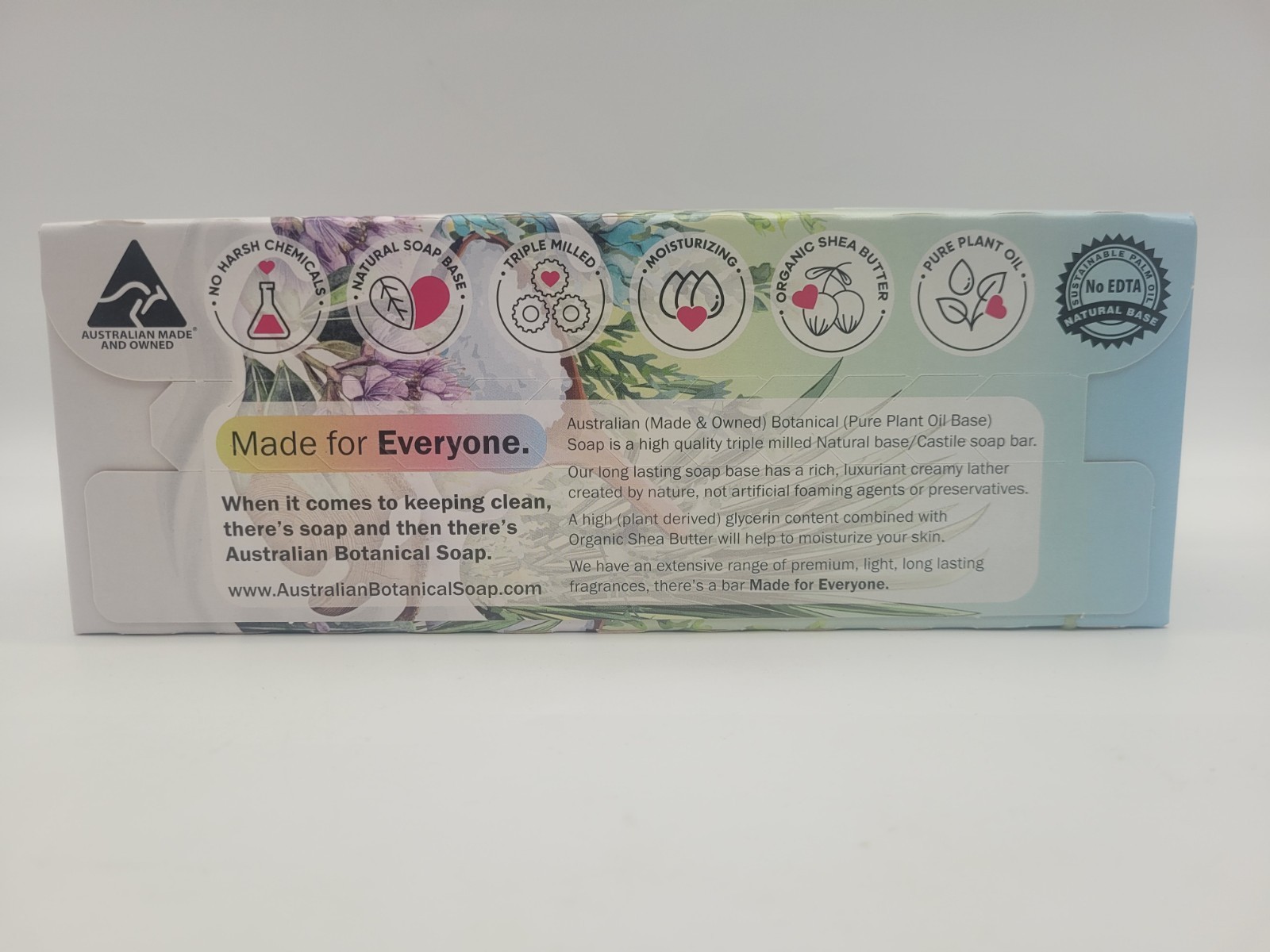 Australian Botanical Goat Milk Soap Multi Pack, 8 Bars, 4 Scents, 6.8 oz Each