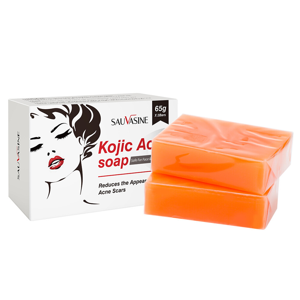 5/3X Kojic Acid Soap Acne Dark Spot Remover Skin Lightening Whitening Face Body