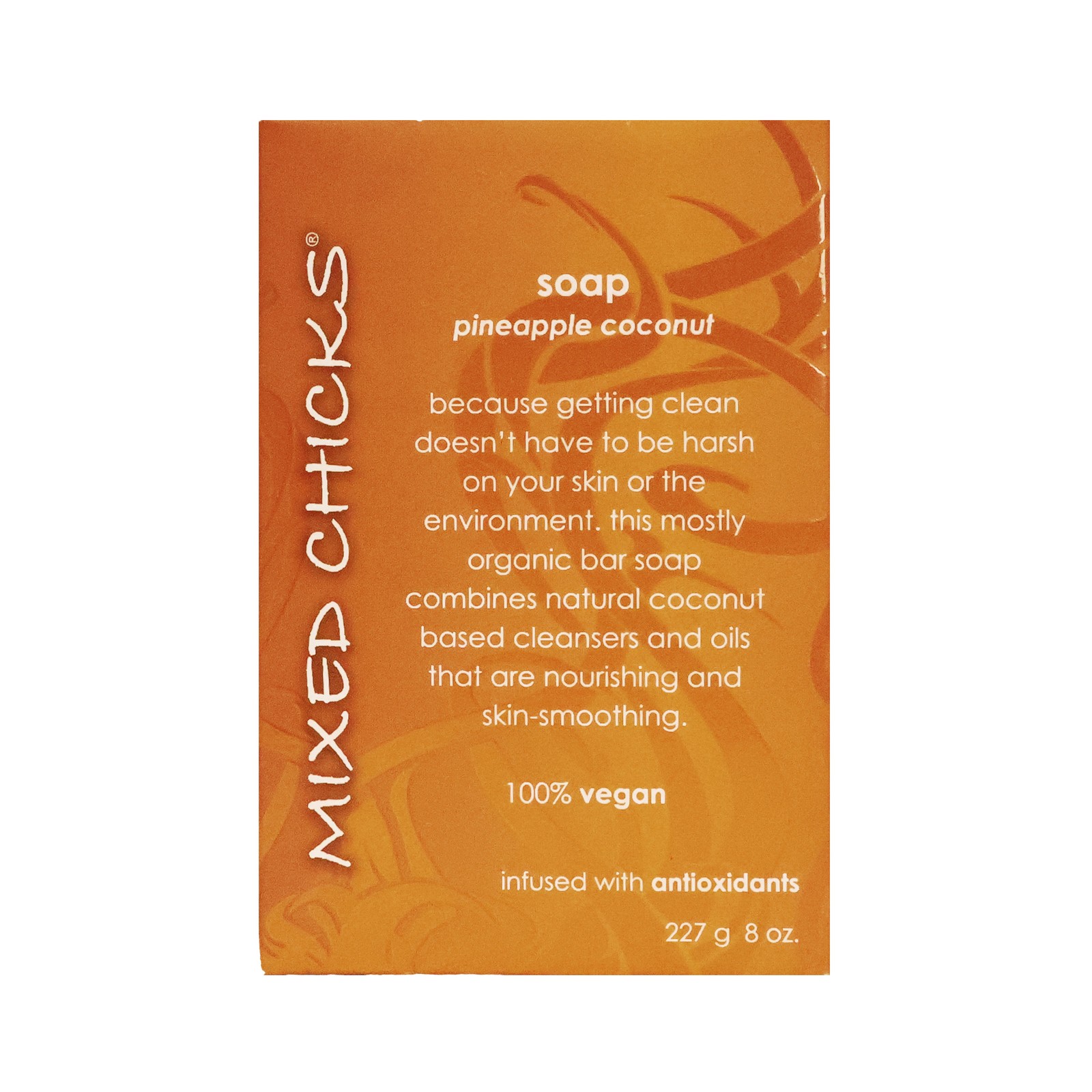 Mixed Chicks Bar Soap Pineapple Coconut 8 Oz. Pack of 4