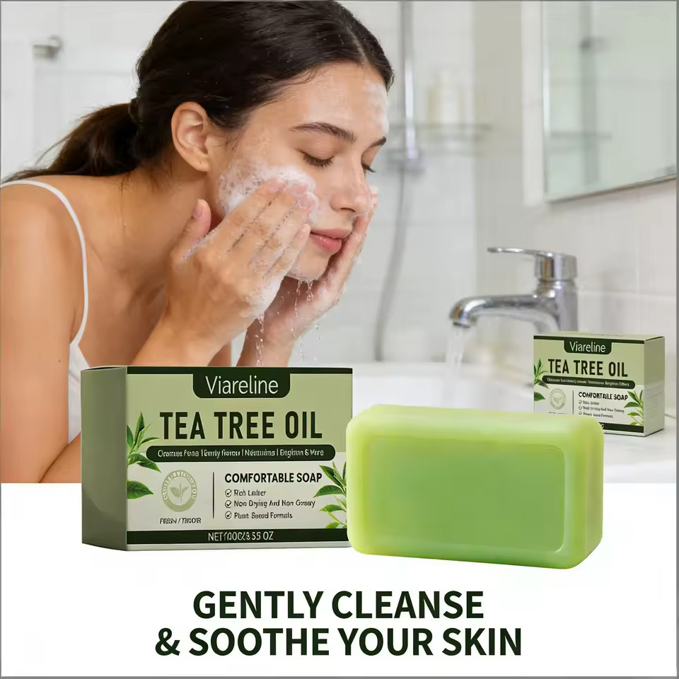 Anti-fungal Tea Tree Oil Soap Bar Medication Grade Every Day Use