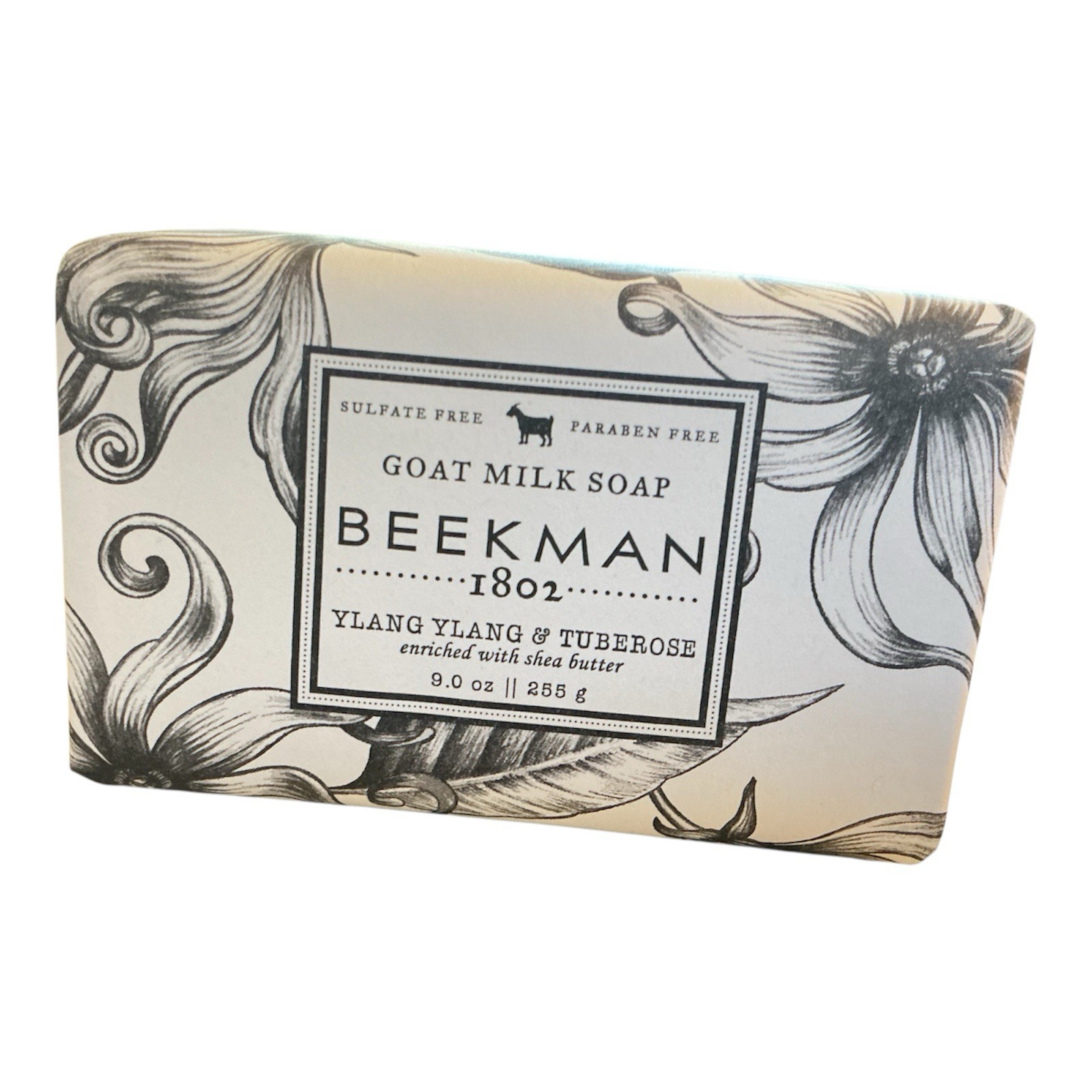 Beekman 1802 Ylang Ylang & Tuberose Goat Milk Soap 9 oz Jumbo Bar