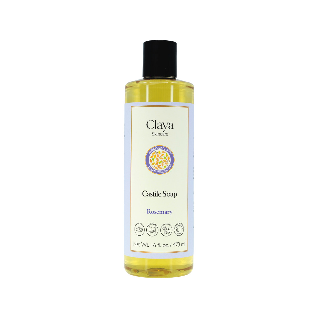 Liquid Castile Soap (Disc Cap) – Organic Ingredients, Gentle For Sensitive Skin