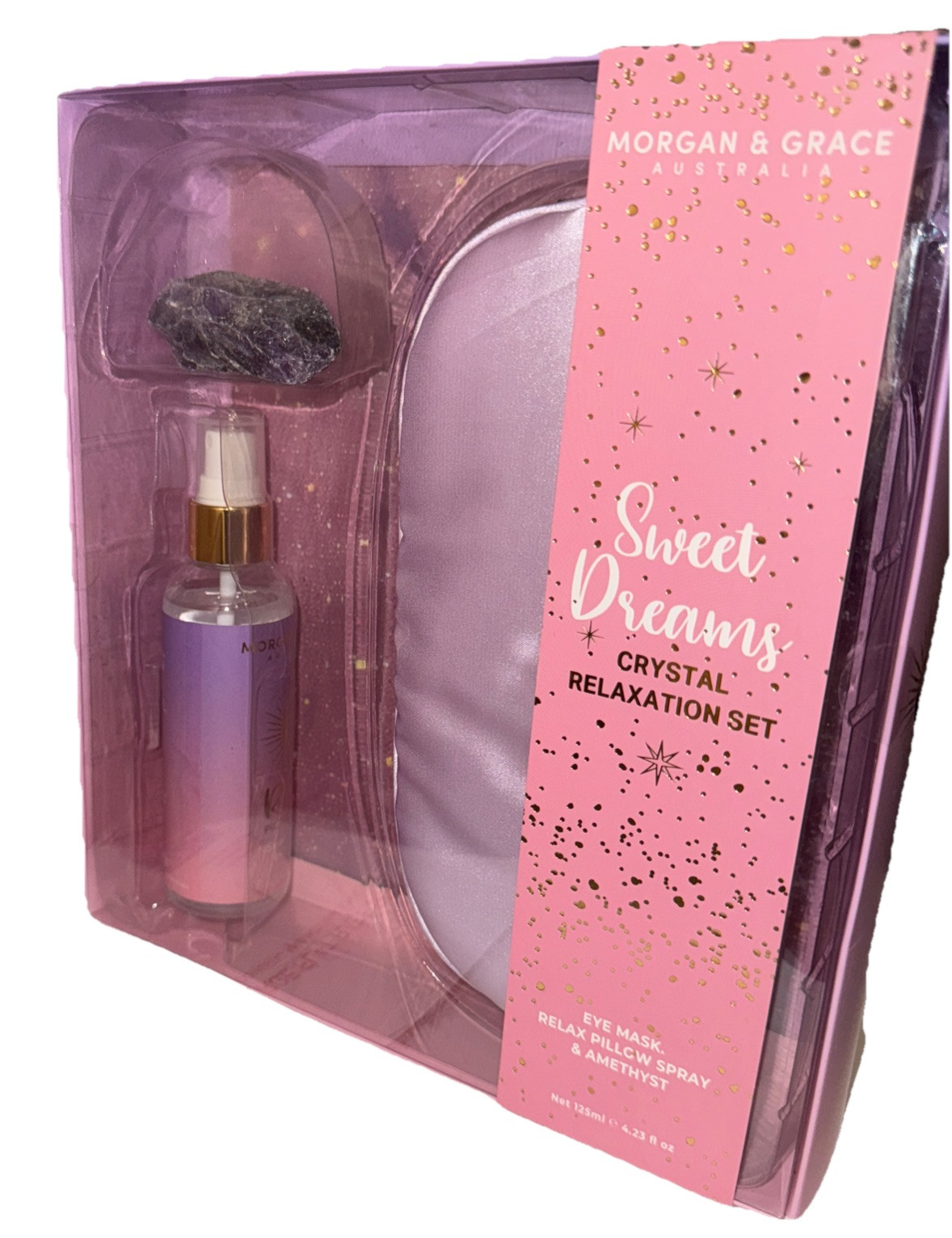 MORGAN § GRACE AUSTRALIA 🇦🇺 SWEET DREAMS 😴 CRYSTAL RELAXATION SET AMETHYST