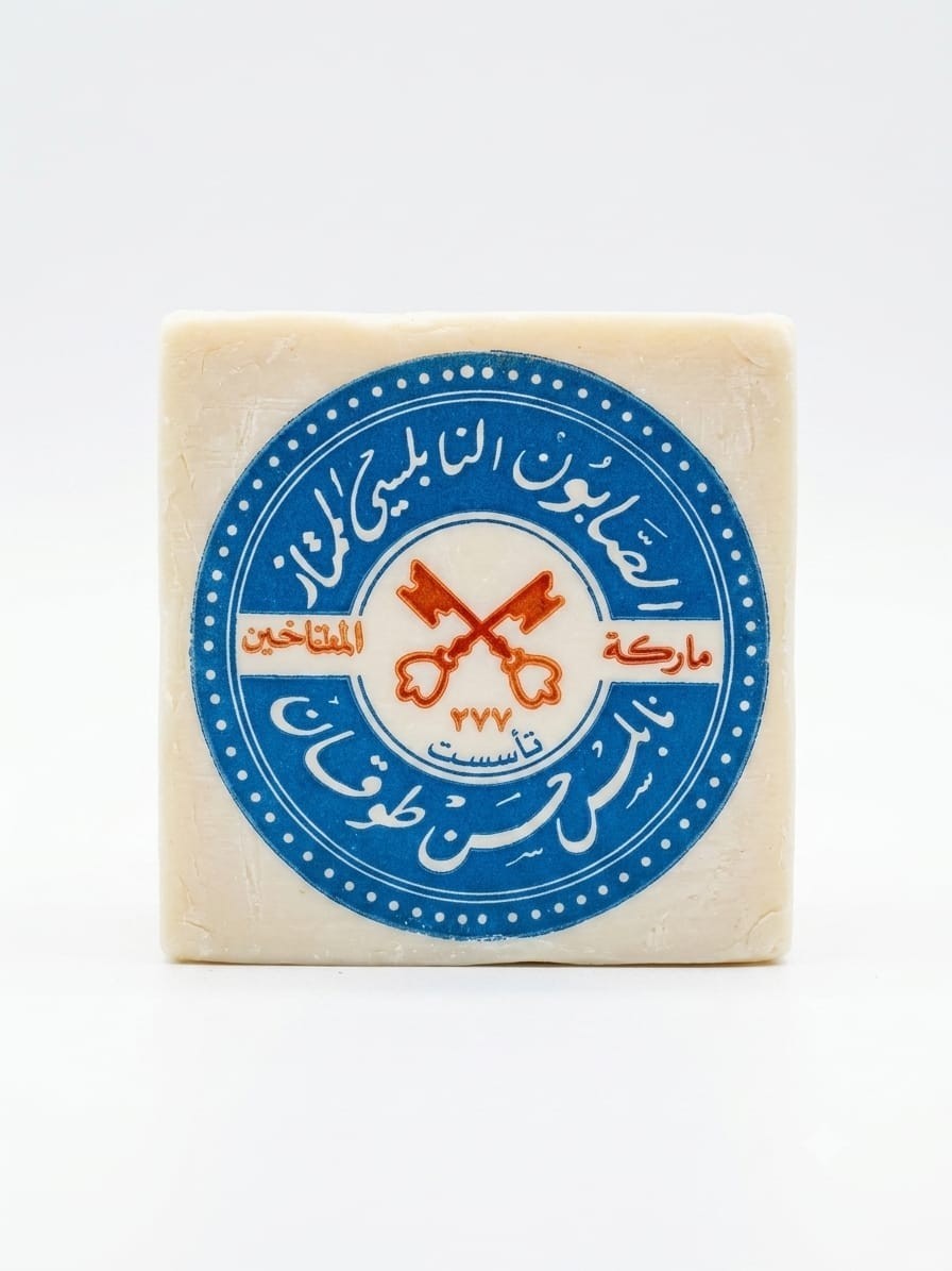Authentic Nabulsi Soap Bar – 100% Olive Oil – Traditional Palestinian