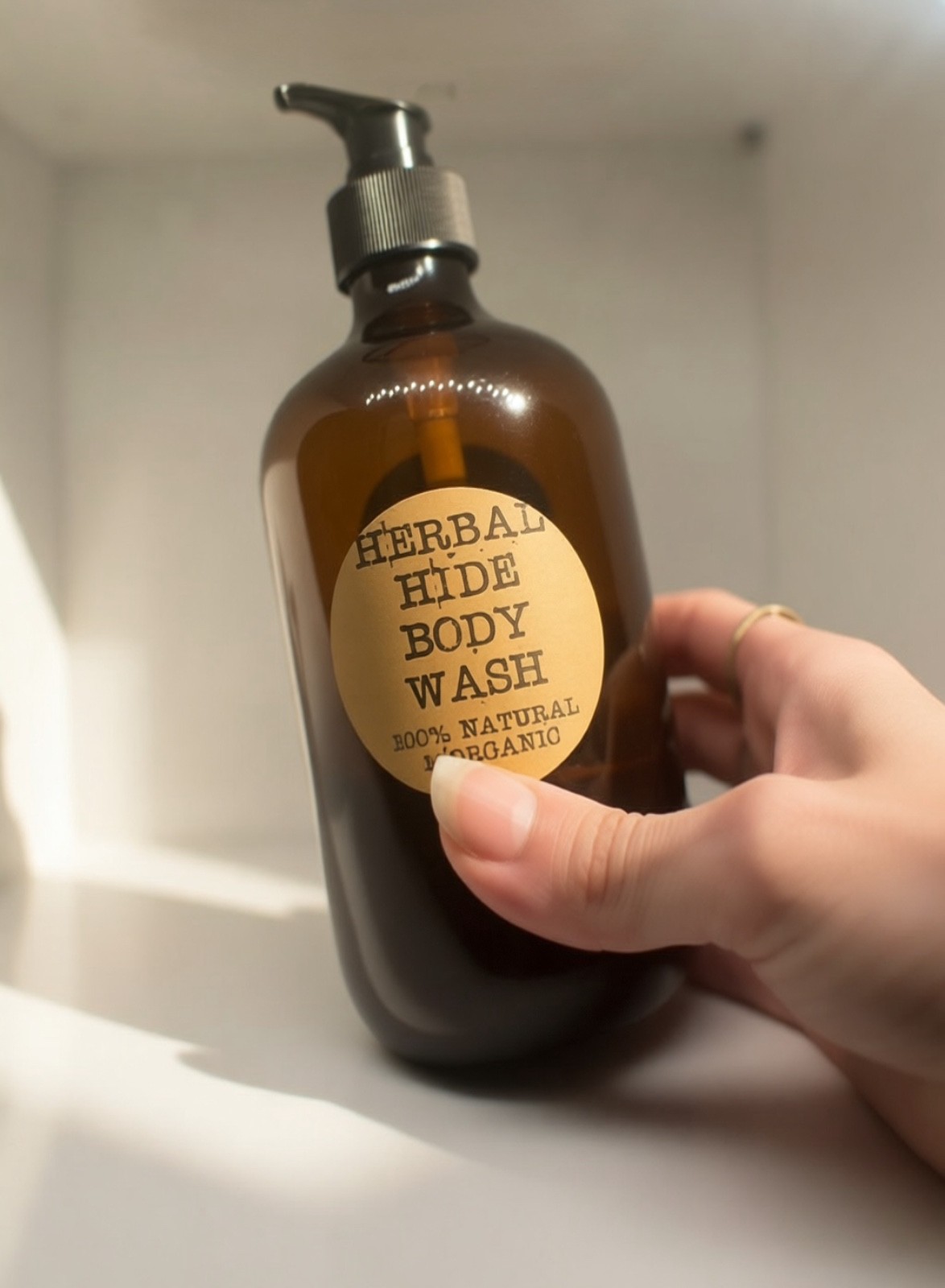 Herbal Hide Custom Body Wash Vegan Organic Choose your scent Botanical Soap