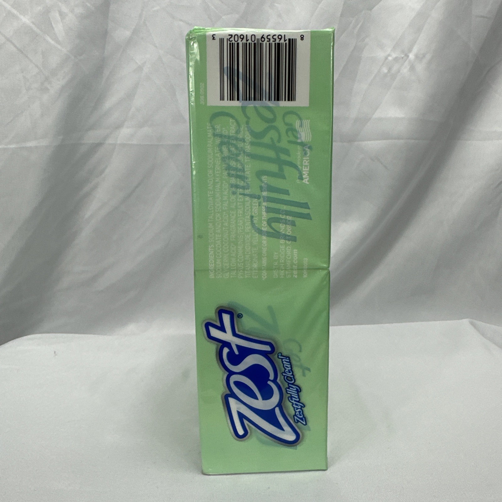 Zest Aloe Water & Pear Fresh Hydration Bar Soap 8 Pack 5 oz Bars New Sealed
