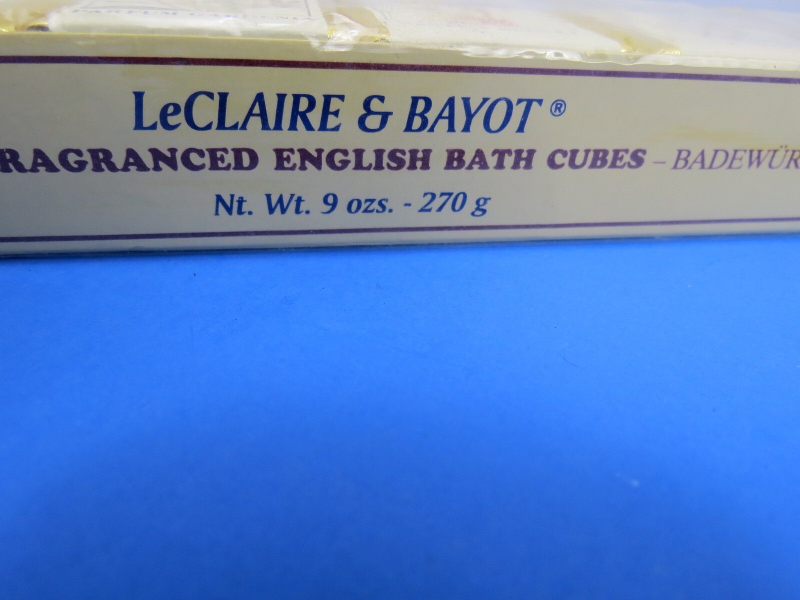 The Fragrance of an English Country Garden (6) Sealed New Ben Ricket Bath Cube