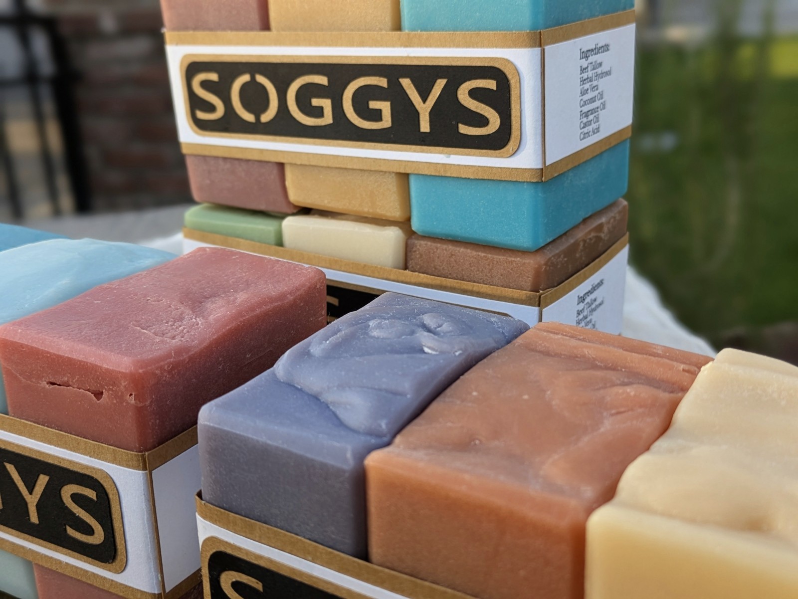 12 Bar Handmade Tallow Soap Variety Bundle – Choose Your Scents Natural Soap