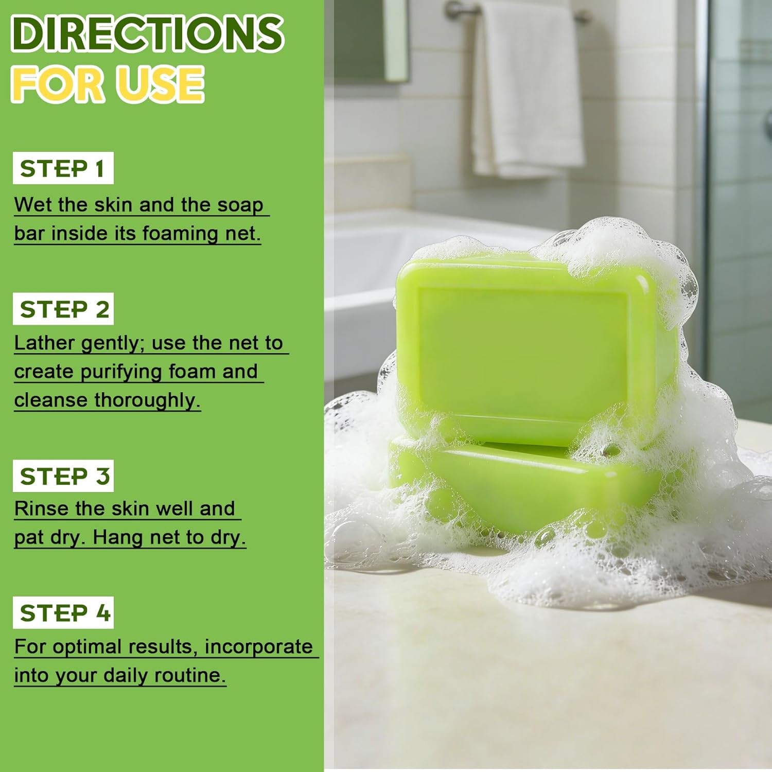Antifungal Bar Soap – Tea Tree Oil Soap – Athlete’S Foot Treatment for Jock Itch