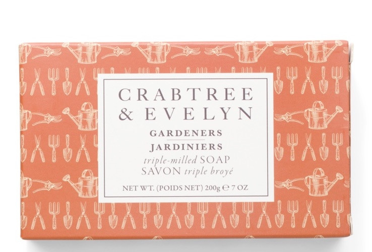 4x CRABTREE & EVELYN GARDENERS TRIPLE MILLED SOAP NEW & Boxed 7 OZ Bar LOT