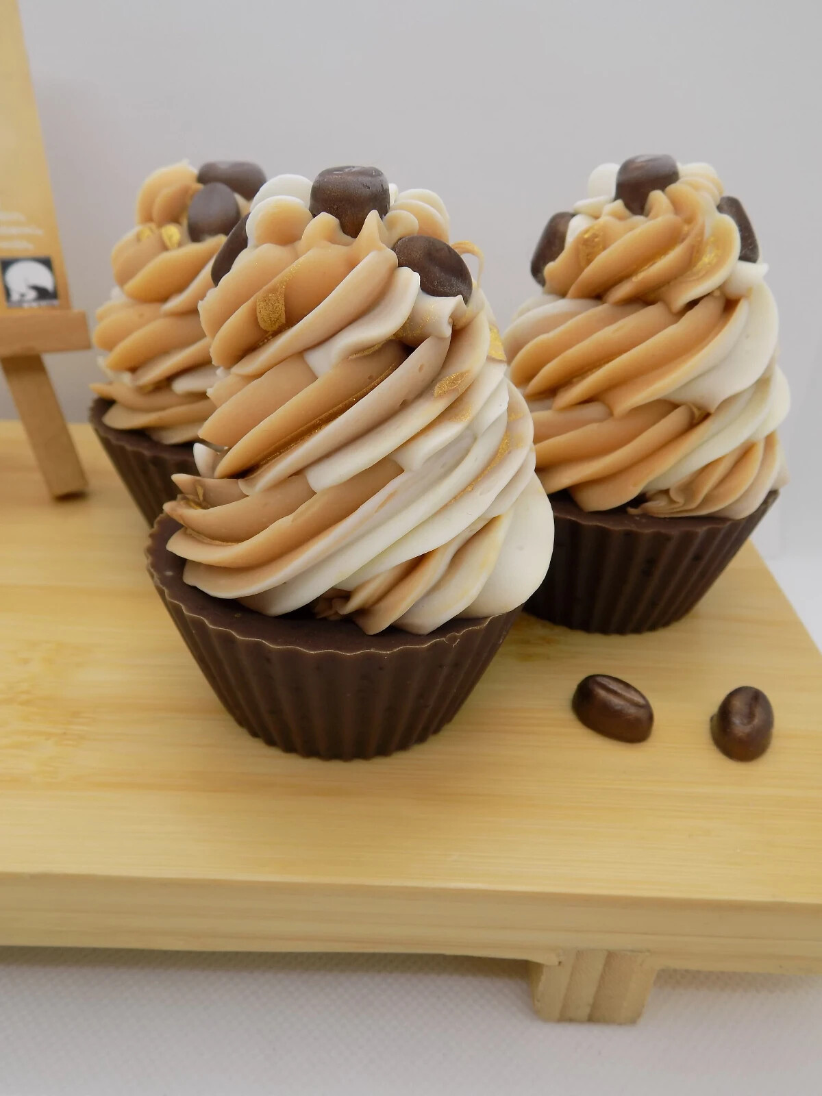 Coffee Bean Cupcake Soap / Java Soap