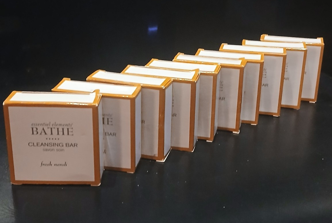Gilchrist & Soames of London Lot of 10 Bathe Soap Bars 1.5 oz Essential Elements