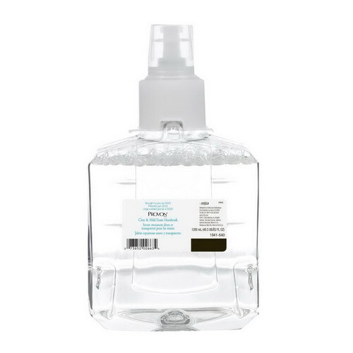 Gojo Provon Liquid Foam Handwash Clear Pale-Yellow, 1200 ml PET Bottle | 2/Case