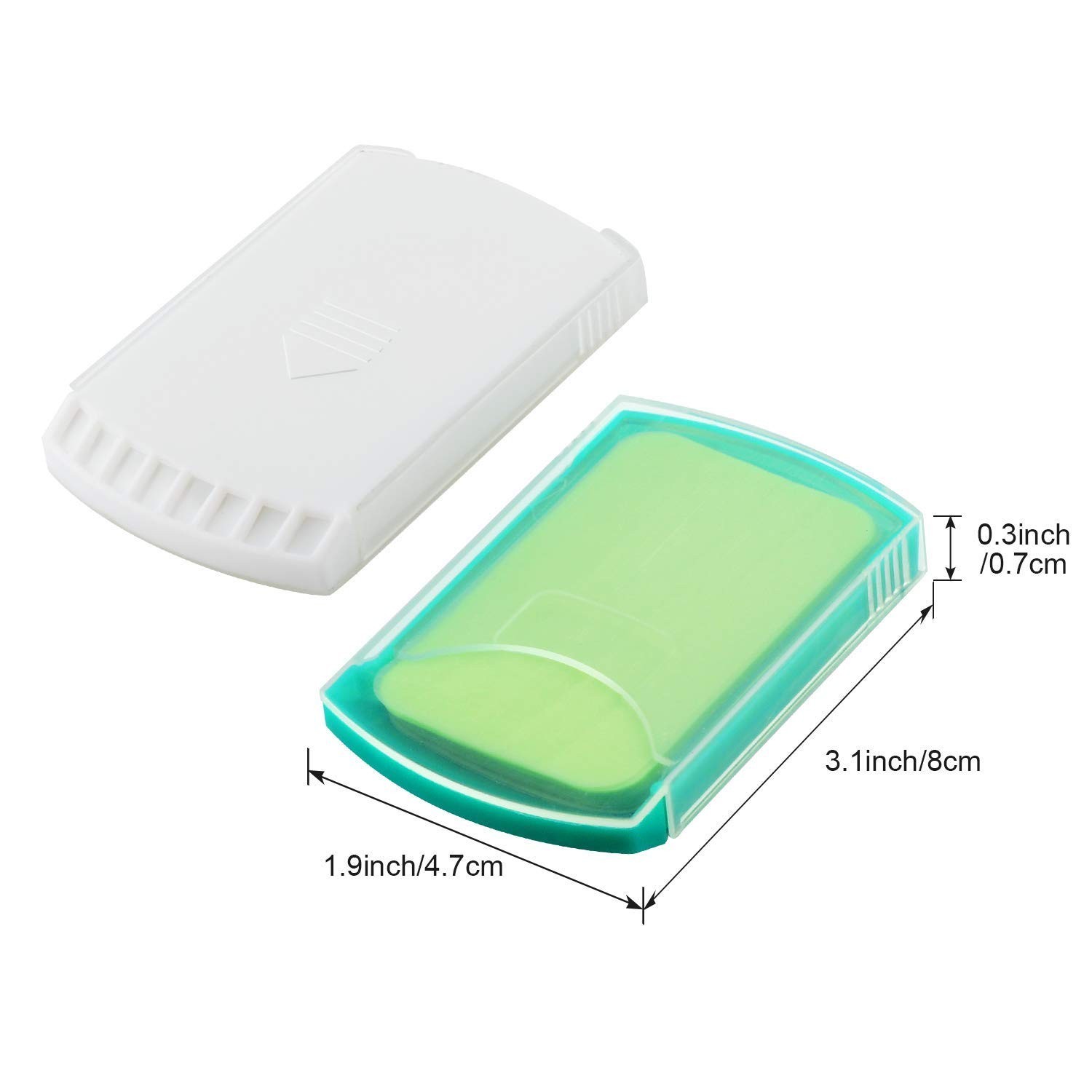 2 Boxs 100 Sheets Hand Washing Soap Sheets for Outdoor Travel,Portable Campin…