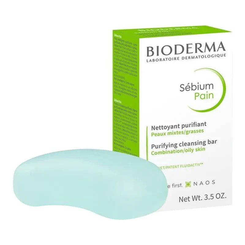 Bioderma Sébium Purifying Cleansing Bar 100 g-Soap-Free Cleansing-Everyday Use