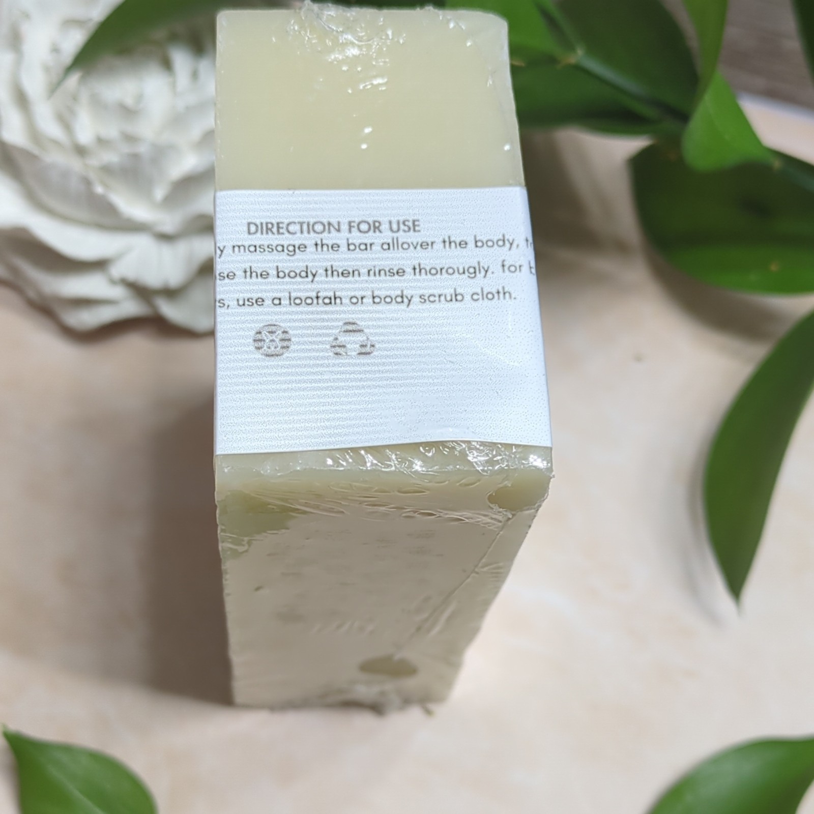Daoma Naturals Colloidal Silver Soap Bar 7.5 oz Beige Body Unisex