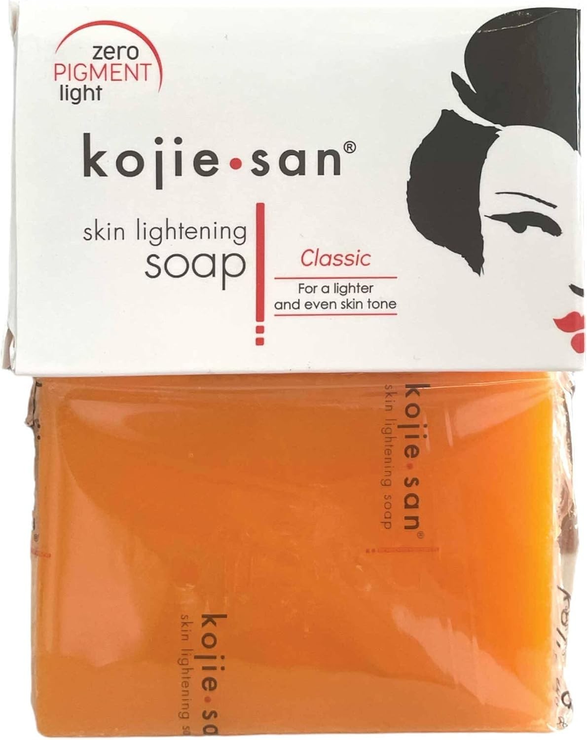 Kojic Acid Soap Bar, 65g, Coconut Oil Tea Tree Oil Glycerin, Orange Scent