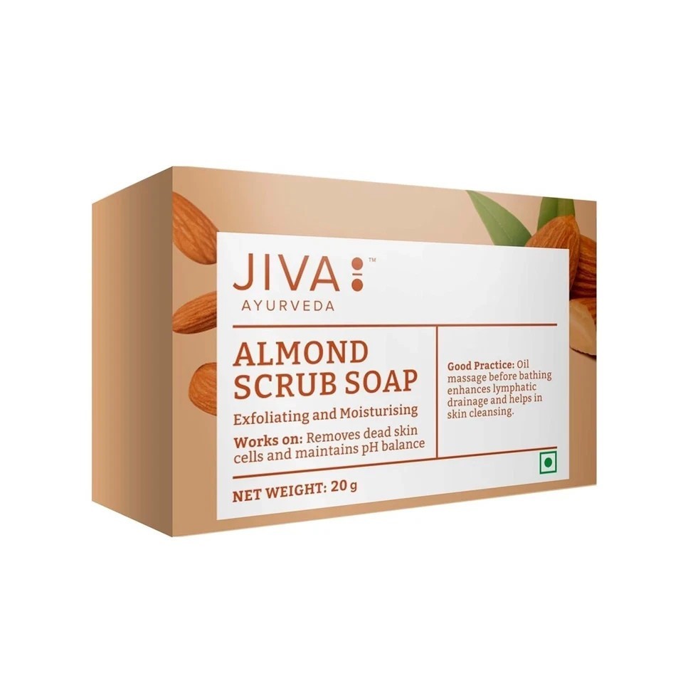 Almond Soap 100gm | Controls Acne, Pimples & Blackheads (Pack Of 4) b715