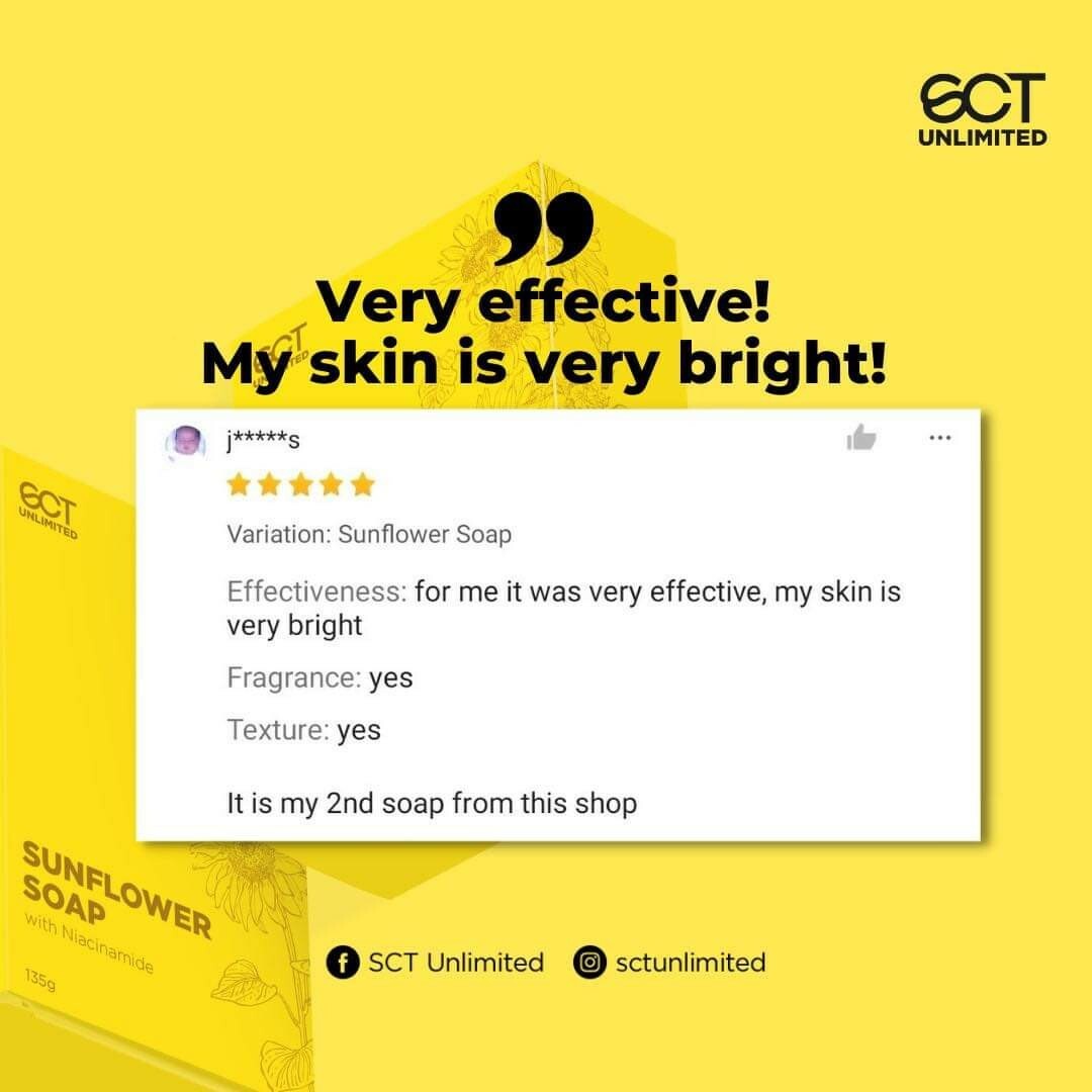 Skin Can Tell Sunflower Kojic Niacinamide Soap