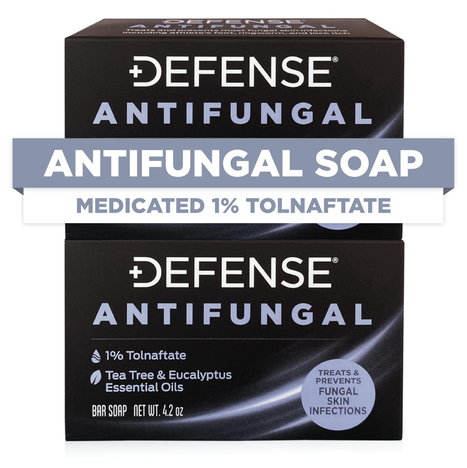 Antifungal Bar Soap 2-Pack | Treat Jock Itch, Ringworm, Athlete’s Foot & Skin Fu