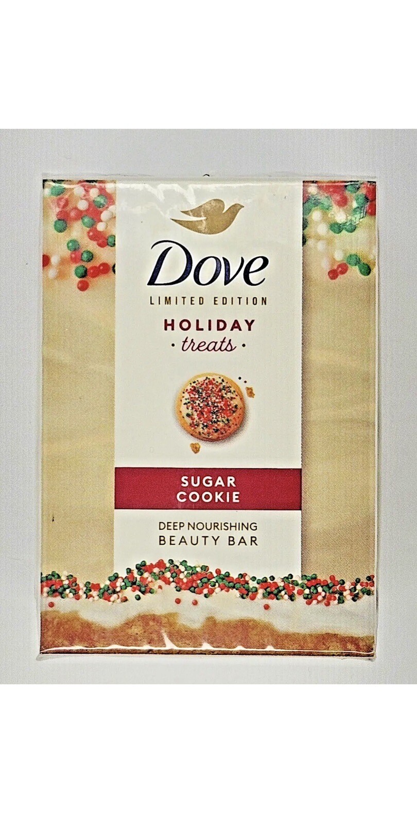 Set of 3 Dove Limited Edition Deep Nourishment Holiday Treats Beauty Bar 7.5floz