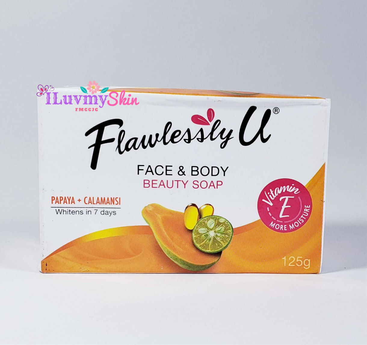 Flawlessly U 2in1 Papaya Calamansi Whitening Soap 125g
