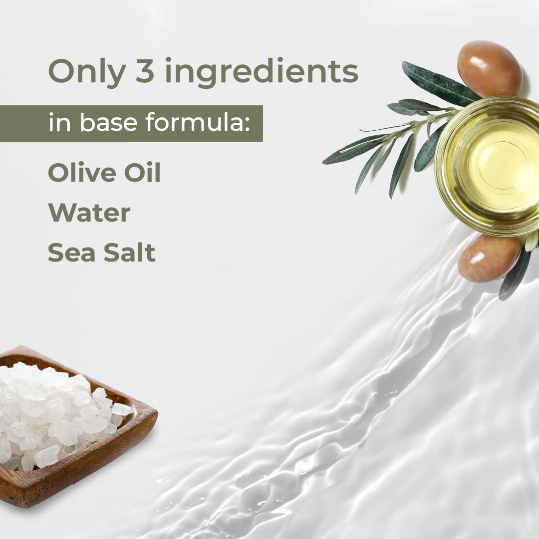 Olive Oil Fragrance Free Bar Soap Moisturizing Vegan Palm Oil Free 3 Pack 4 Oz