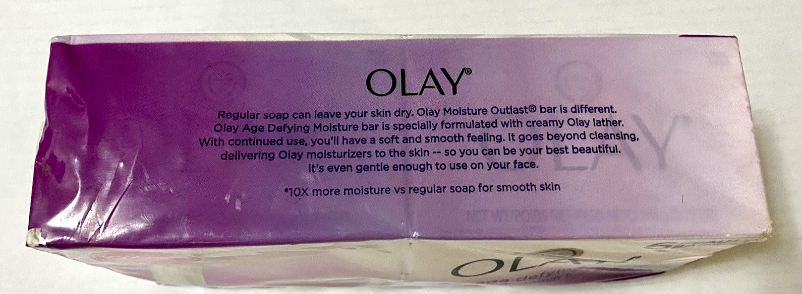 Olay Age Defying Vitamin E Beauty Bar Soap 6 Bars Original Old Formula