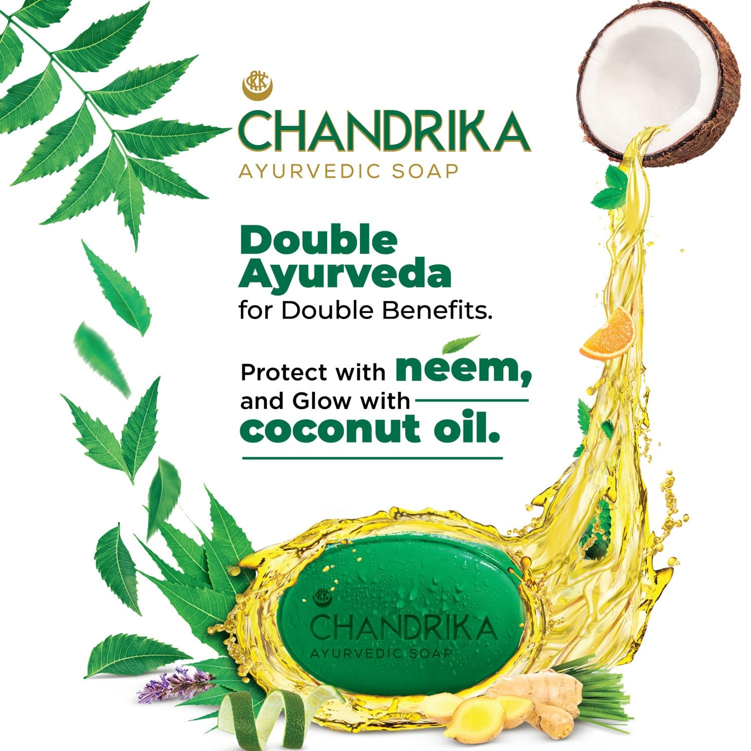 Ayurvedic Soap, 125g (Pack Of 6)