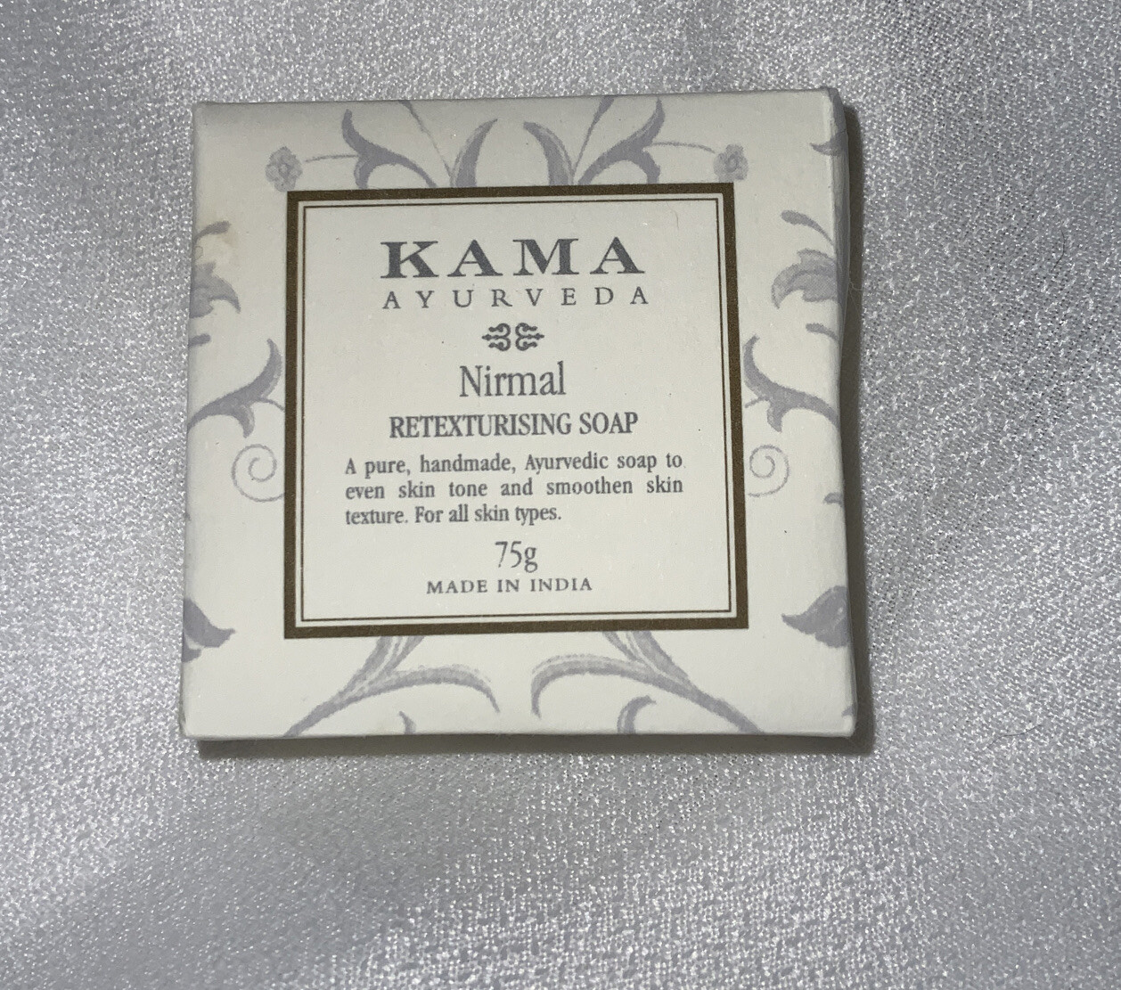 Kama Ayurveda Navaa Retexturising Soap, 75gm New And Sealed