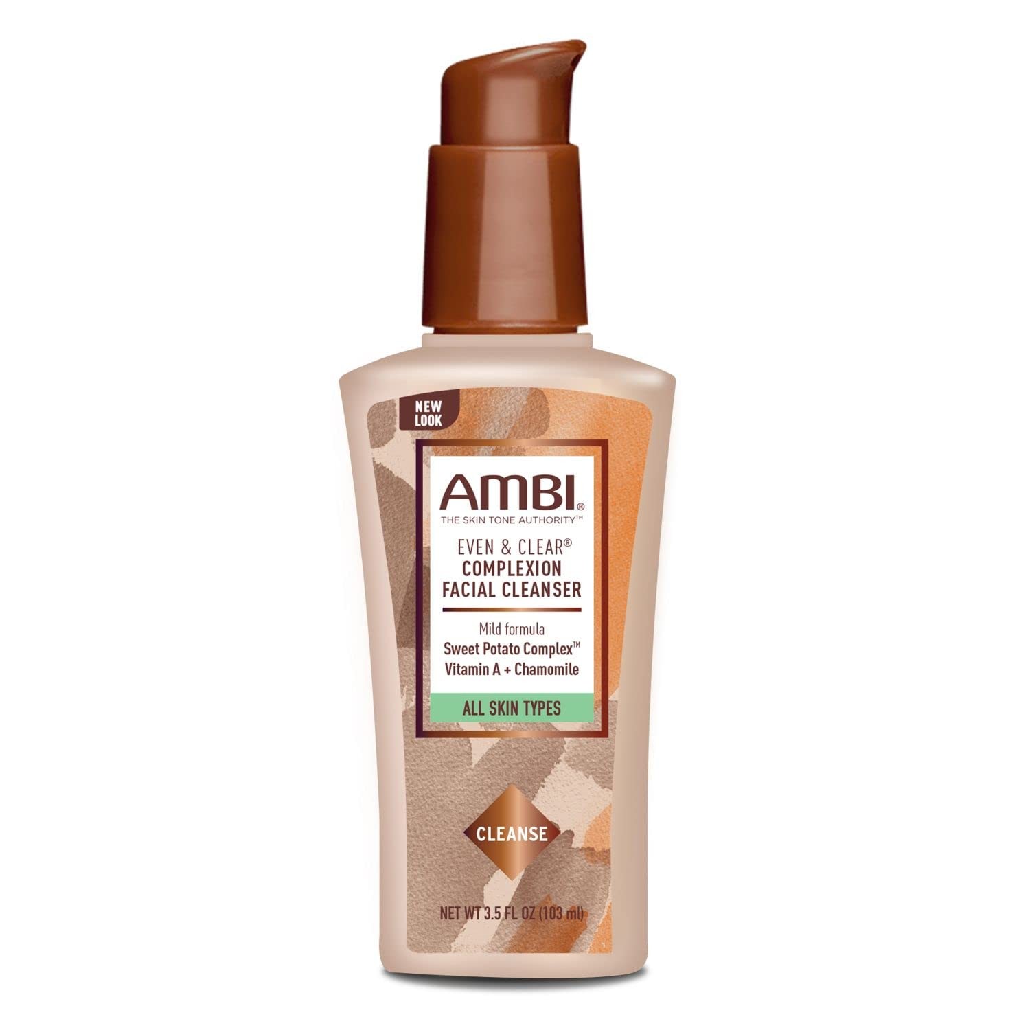 Ambi Even & Clear Complexion Facial Cleanser, For Men & Women, – 3.5 Fl Oz