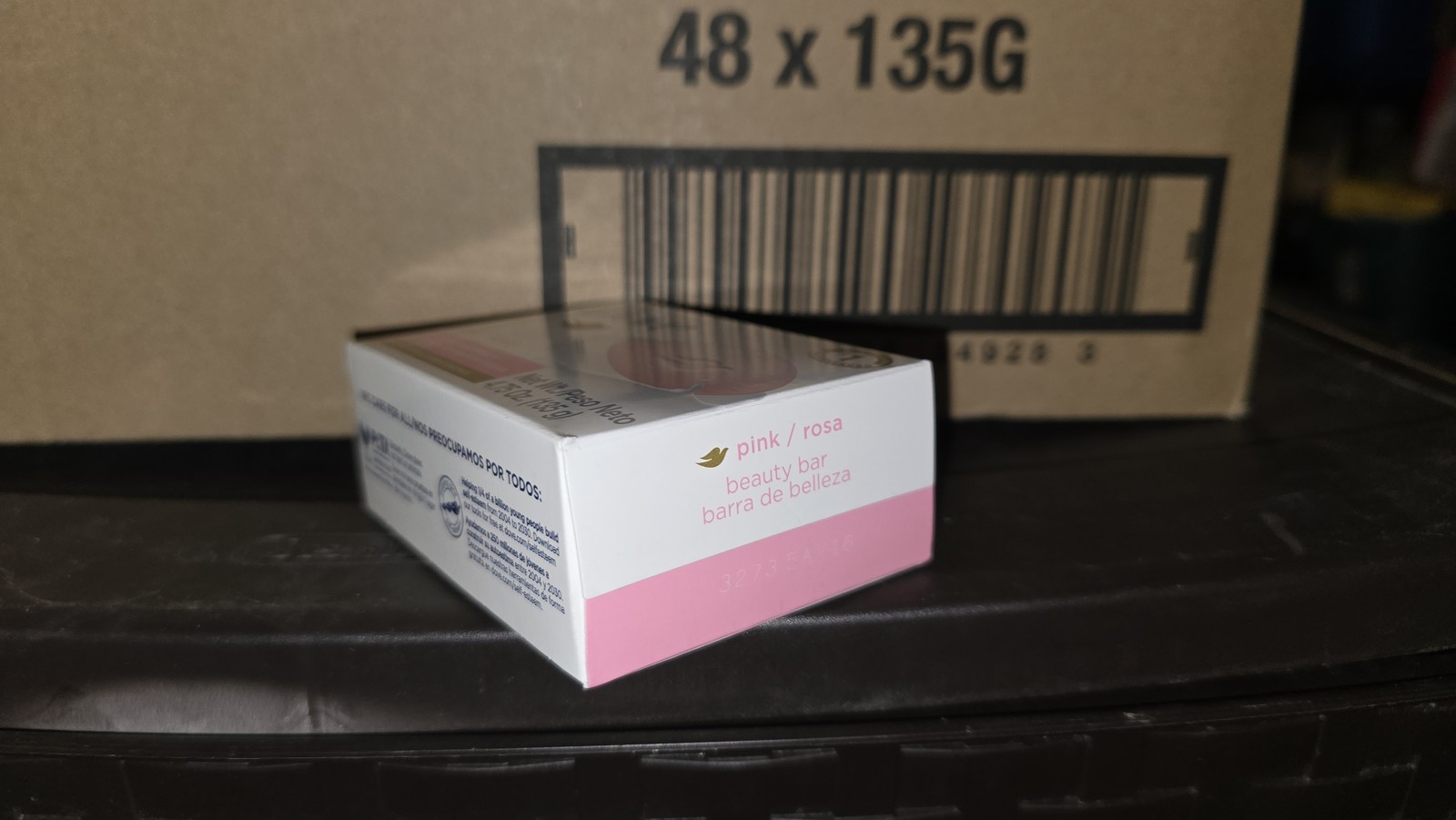 Lot of 48 Dove Pink Rosa Beauty Bar Soap 4.75 oz Each Moisturizing Cream