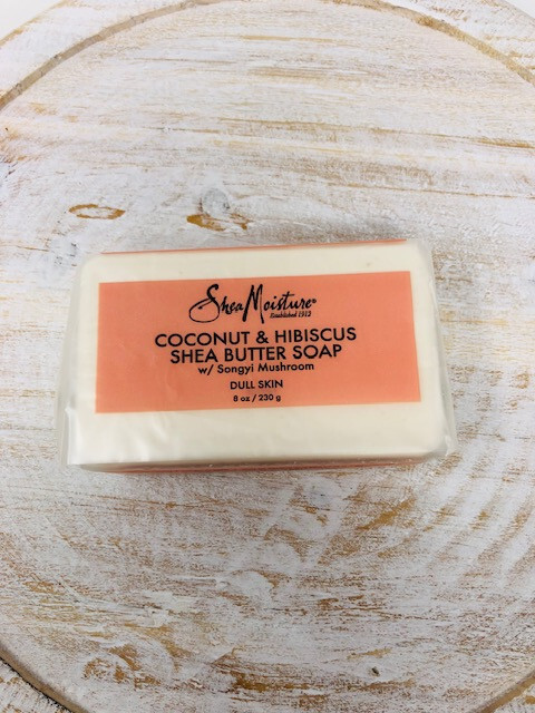 Shea Moisture Soap Coconut & Hisbiscus for Dull Skin 8oz/230g New!