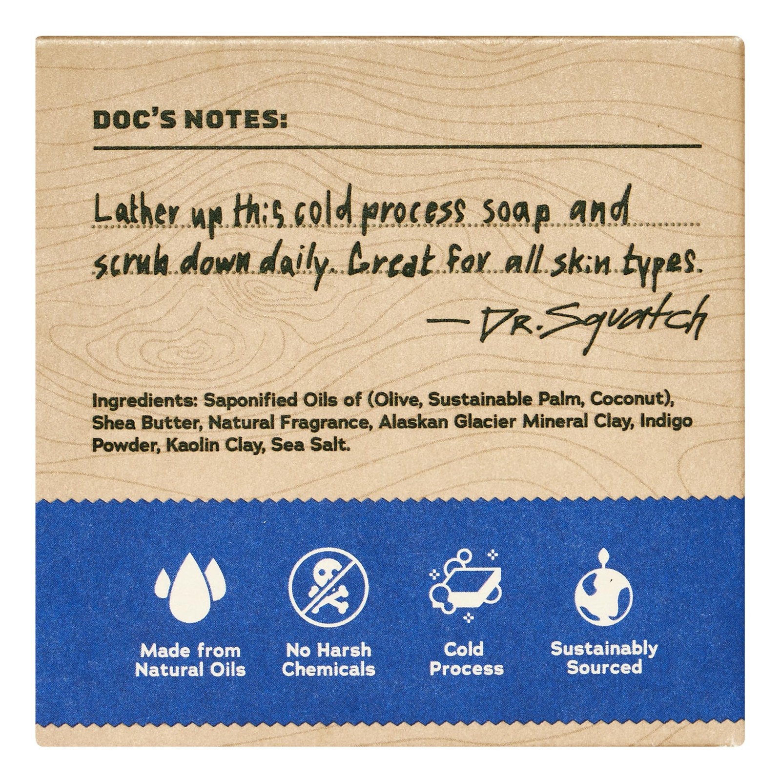 Natural Men’s Bar Soap – Cold Process Body Soap Bar with Natural Oils – Gifts…