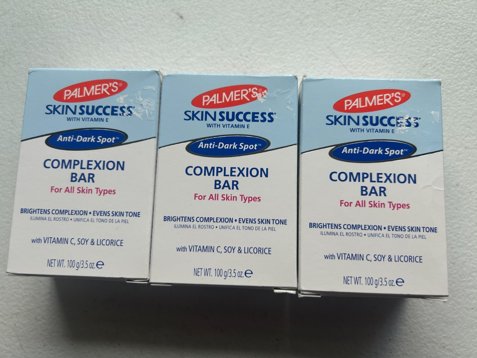 LOT 3: Palmer’s Skin Success Complexion Bar Soap Eventone Anti Dark Spot 3.5oz
