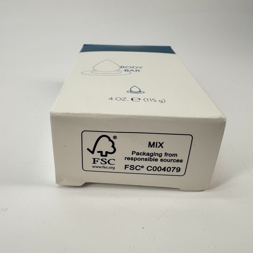 Nu Skin Nuskin Small Body Bar Box Soap Free Cleanser Box 4oz 115g
