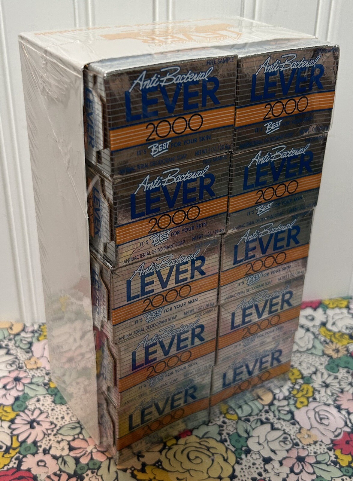 FACTORY SEALED SET OF 30 NEW LEVER 2000 1oz DEODORANT BAR SOAPS ANTIBACTERIAL