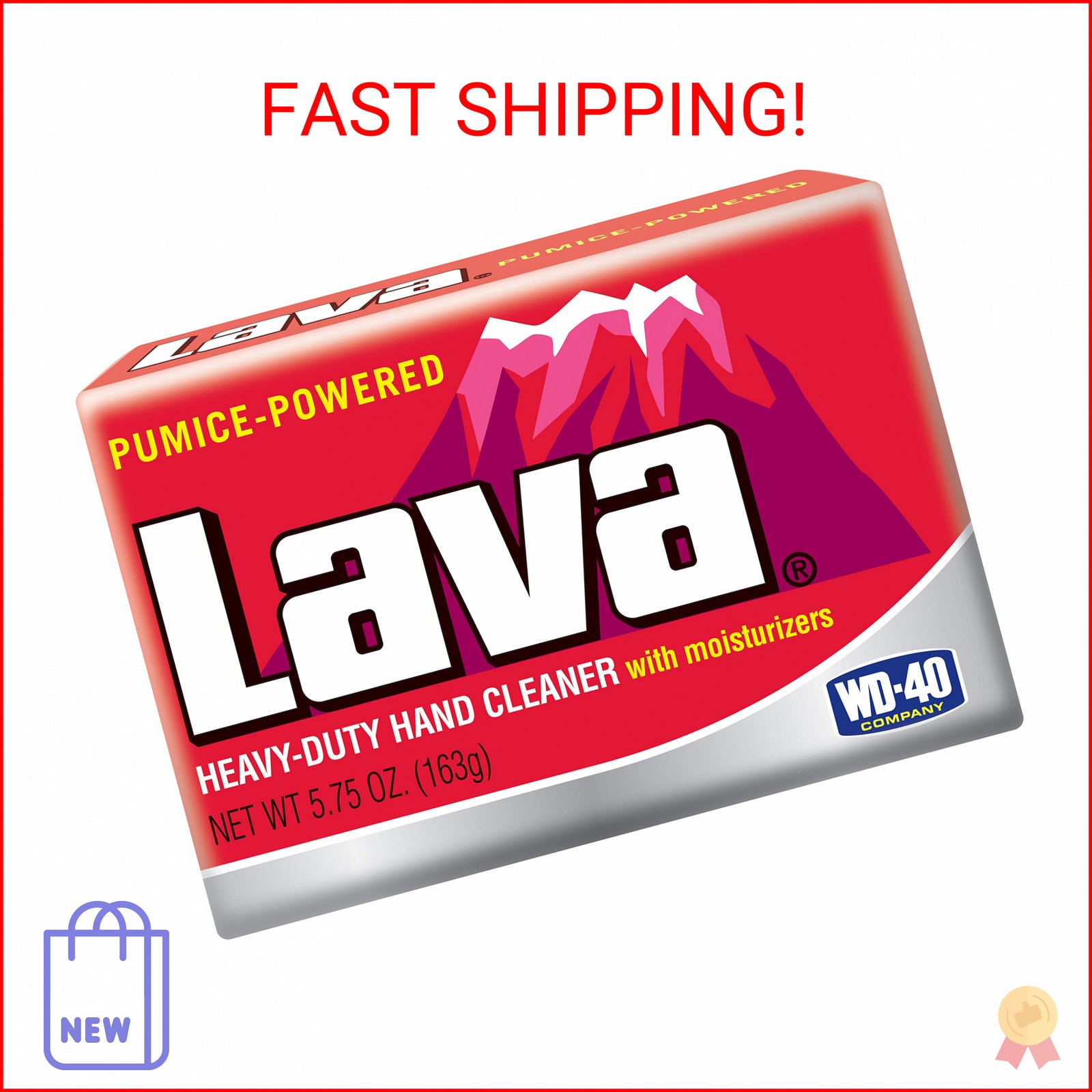 Lava Heavy-Duty Hand Cleaner with Moisturizers, 5.75 OZ