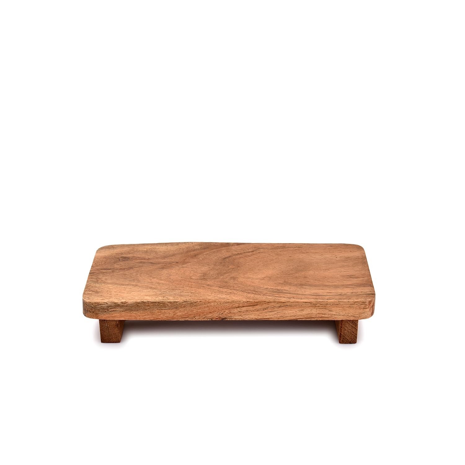 EDHAS Soapdish Acacia Wood Decorative Soap Dispenser Tray for Display Rustic …