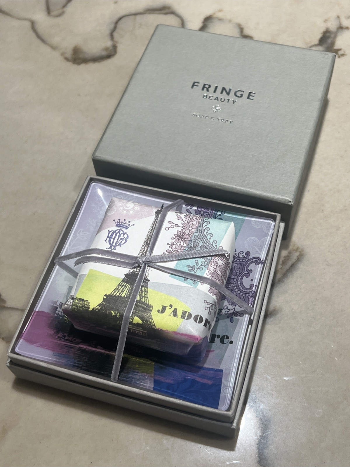 Fringe Beauty Soap And Tray J’ADORE 5.3 OZ – 150g With Box