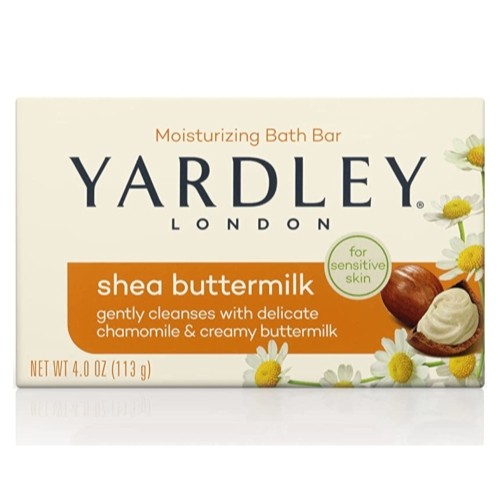 8 Pack Yardley London Soap Bars Sensitive Skin Shea Buttermilk 4 Oz Each