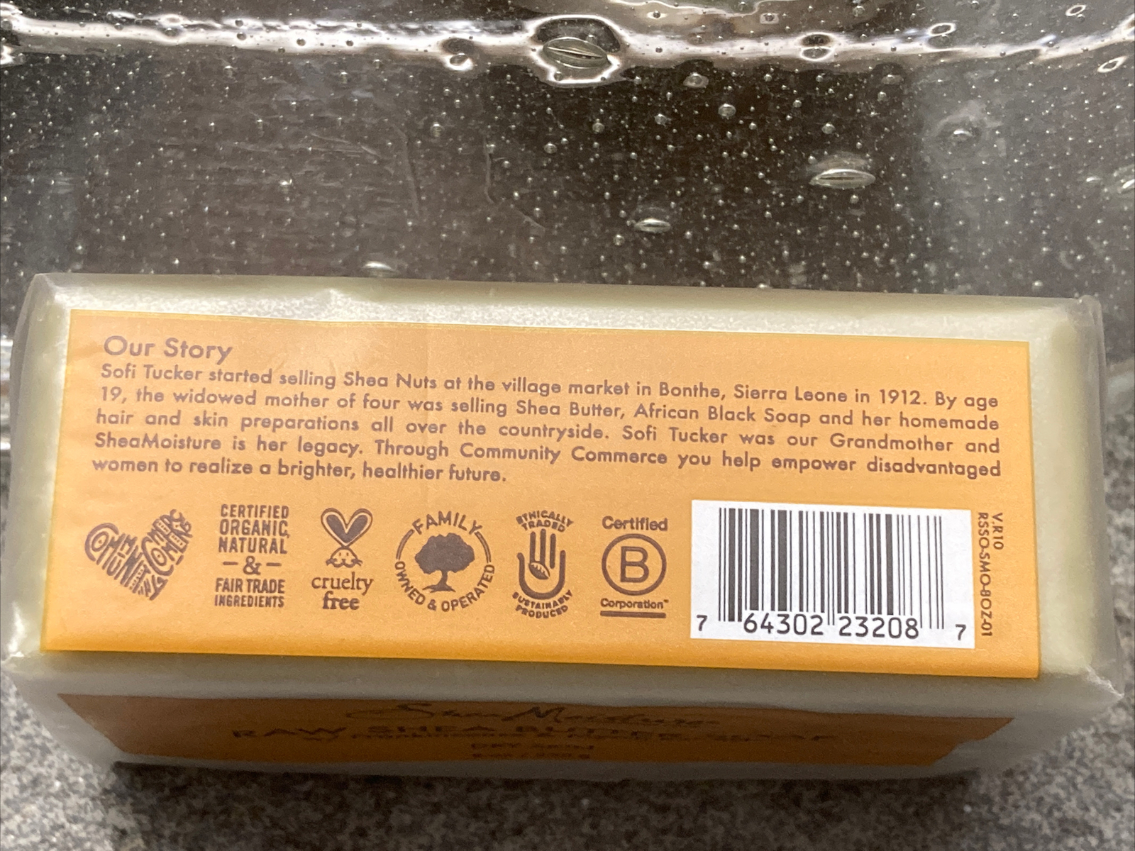3)SHEA MOISTURE RAW SHEA BUTTER SOAP W FRANKINCENSE & MYRRH EXTRACTS 4 DRY SKIN