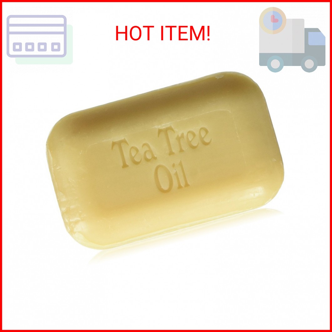 soap work Tea Tree Oil Soap Bar, 110 g, Pack of 2