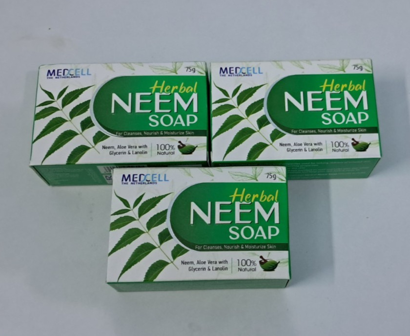 Neem Anti Scabies Soap 3 Pack – Powerful Mite & Egg Removal Treatment.