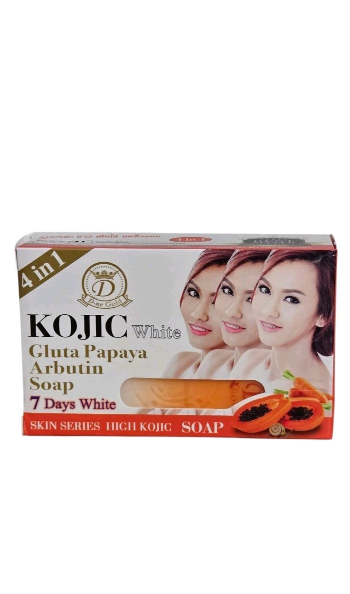 Authentic Kojic Gluta Papaya Arbutin 7 Days Soap Lightening Whitening New Result