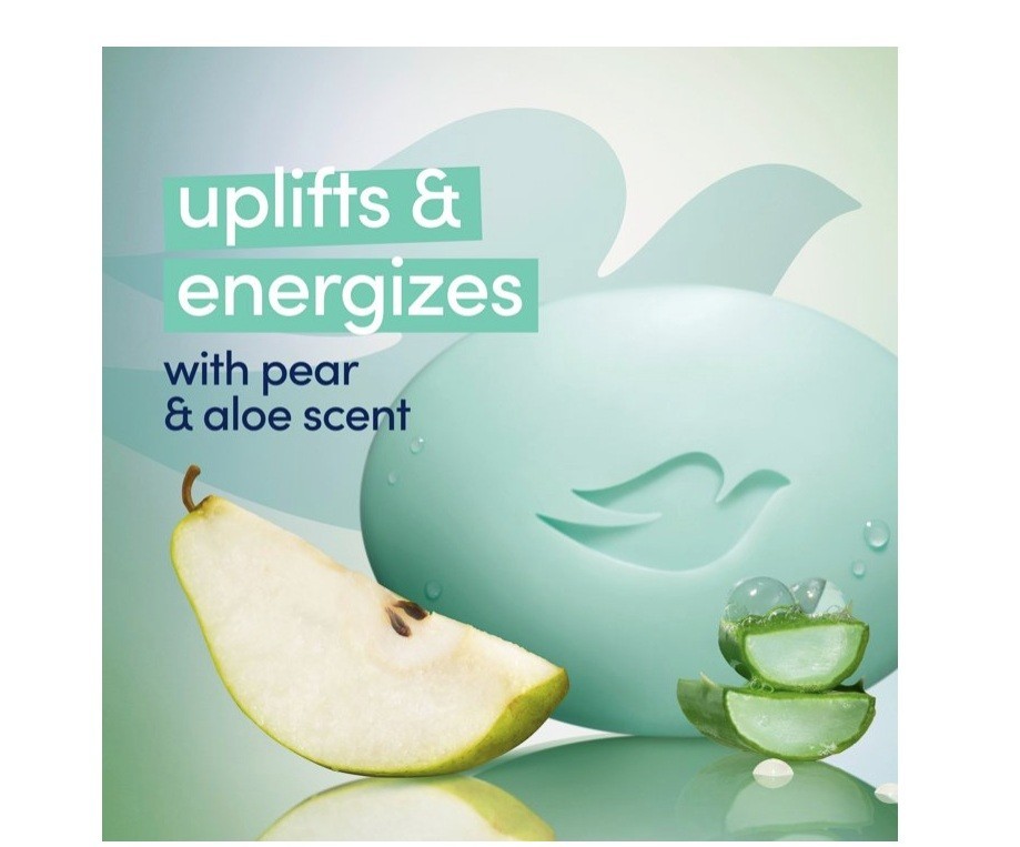 Awakening Gentle Beauty Bar Soap All Skin Type, Pear and Aloe, 3.75 Oz (8
