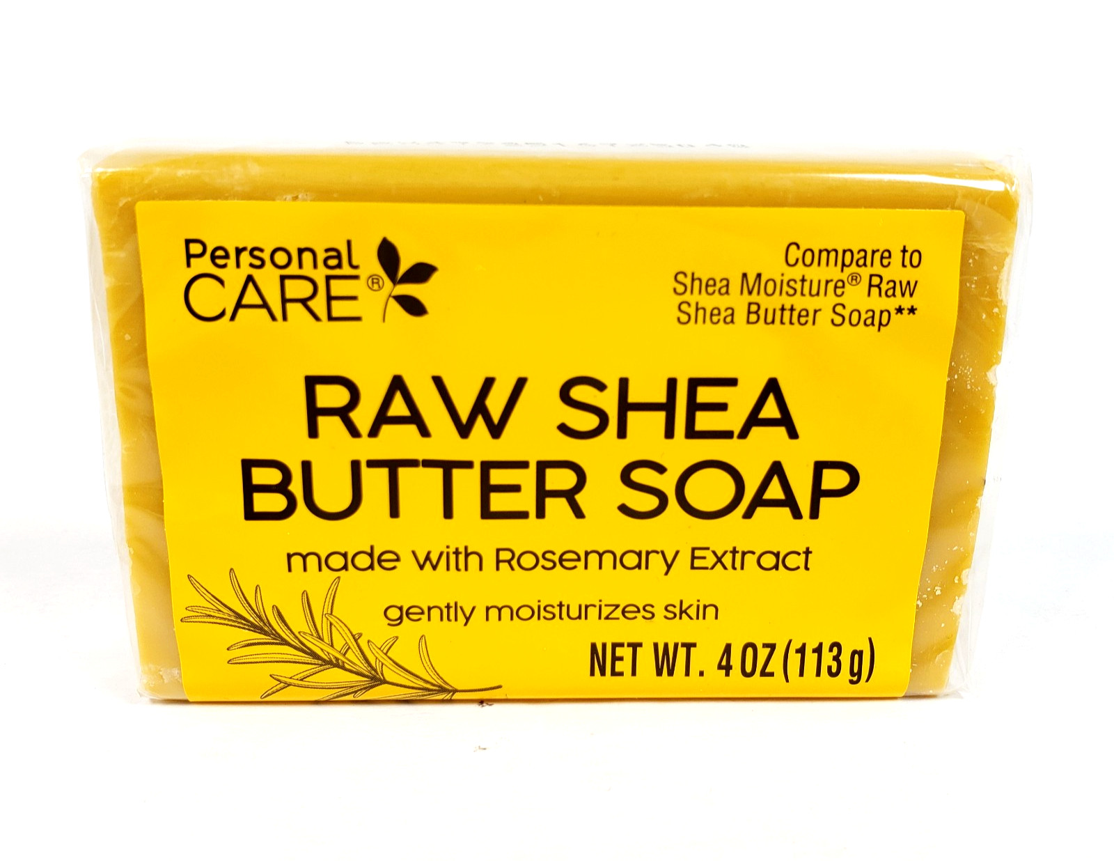 Personal Care Raw Shea Butter Soap Rosemary Extract Moisturize Skin Bar Soap 4oz