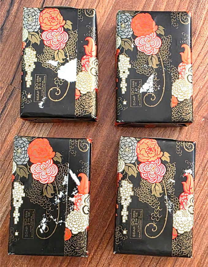 FOUR BARS Soap Vintage MAJA JABON MYRURGIA 3.25 oz OLD STOCK Spain `