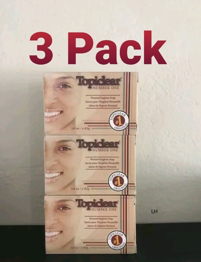 Topiclear Number One Soap 3.0 oz ( 3 Pack)