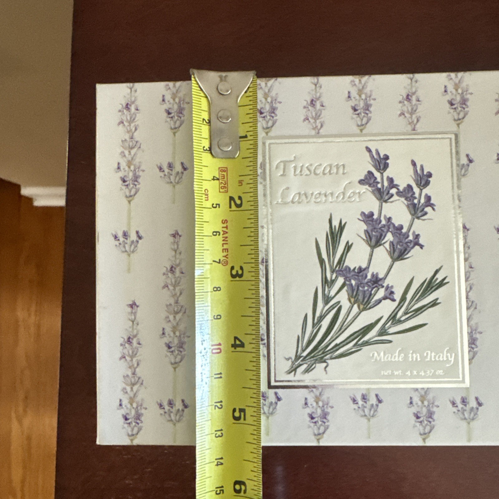 Saponificio Artigianale Fiorentino Tuscan Lavender Scented 4 Soaps Made In Italy